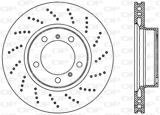 OPEN PARTS Тормозной диск BDR2231.25